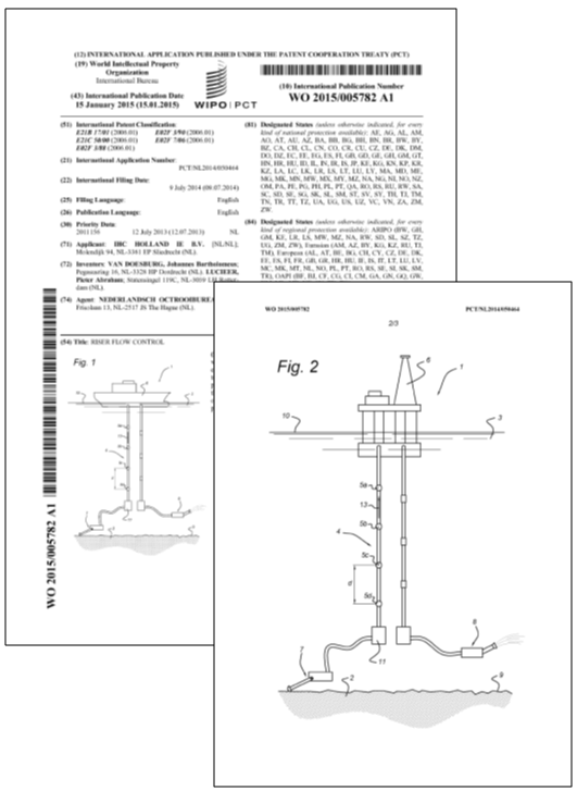 Patent - WO 2015/005785 A1 - J.B. v. Doesburg